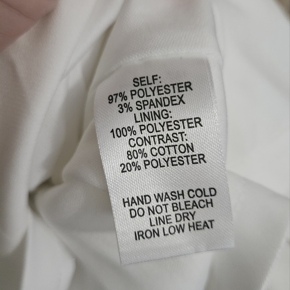 LULU'S Dance a Little Lace White Embroidered Short Sleeve Shift Dress. M NWT - Picture 16 of 16